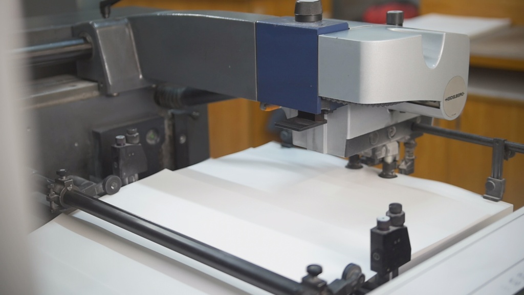 Ssawki typograficzne w maszynie do druku